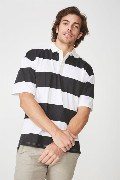 Oversized Short Sleeve Polo