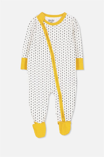 Mini Zip Through Romper